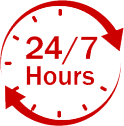 24/7 hours